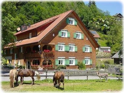 Hotel Gasthaus Schaefle Bürserberg Exteriör bild